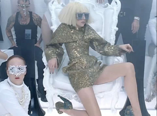 Lady Gaga Mcqueen Heels
